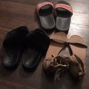 Girls flip flops, sandals